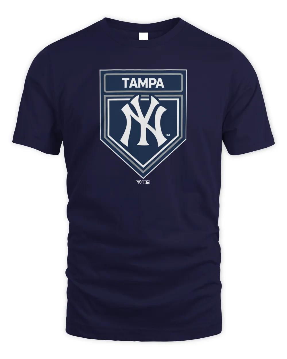 Men's New York Yankees 2024 Spring Training Tampa Logo T Shirt Unisex Standard T-Shirt navy s