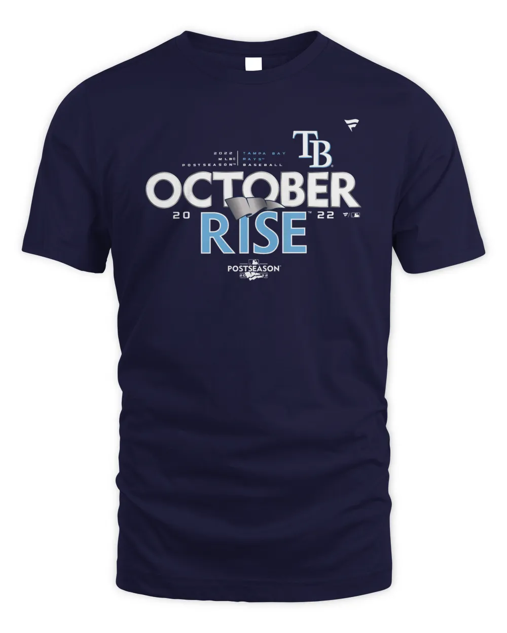 Rays October Rise Shirt Limited Unisex Standard T-Shirt navy s