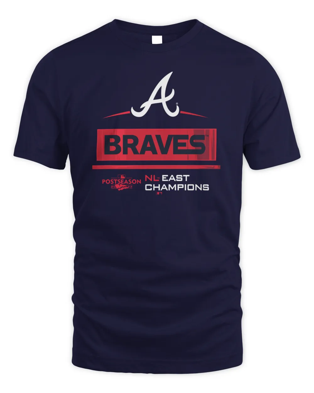 Postseason Atlanta Braves Nl East Champions T Shirt Unisex Standard T-Shirt navy s