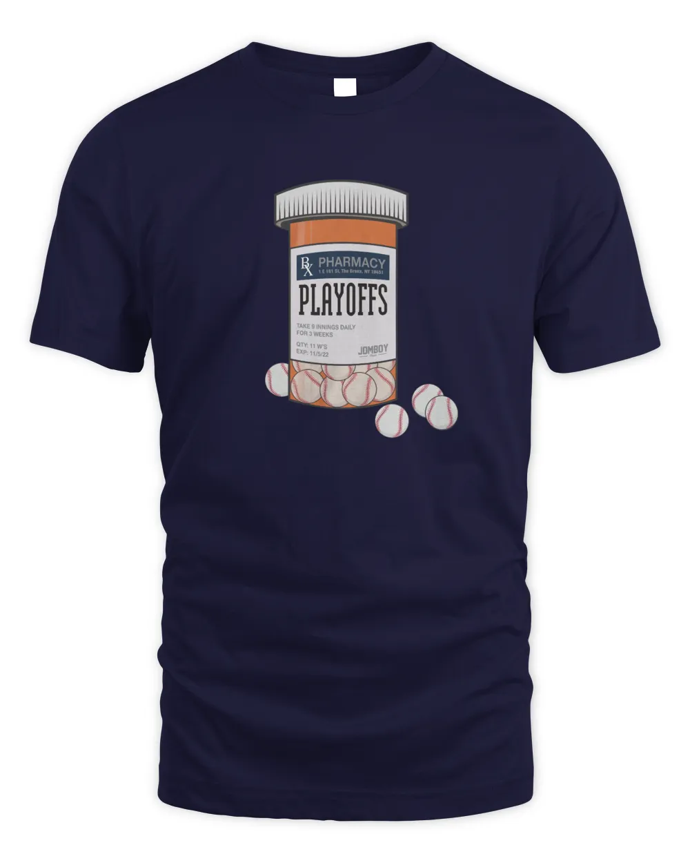 The Postseason Is A Drug Tee Unisex Standard T-Shirt navy s