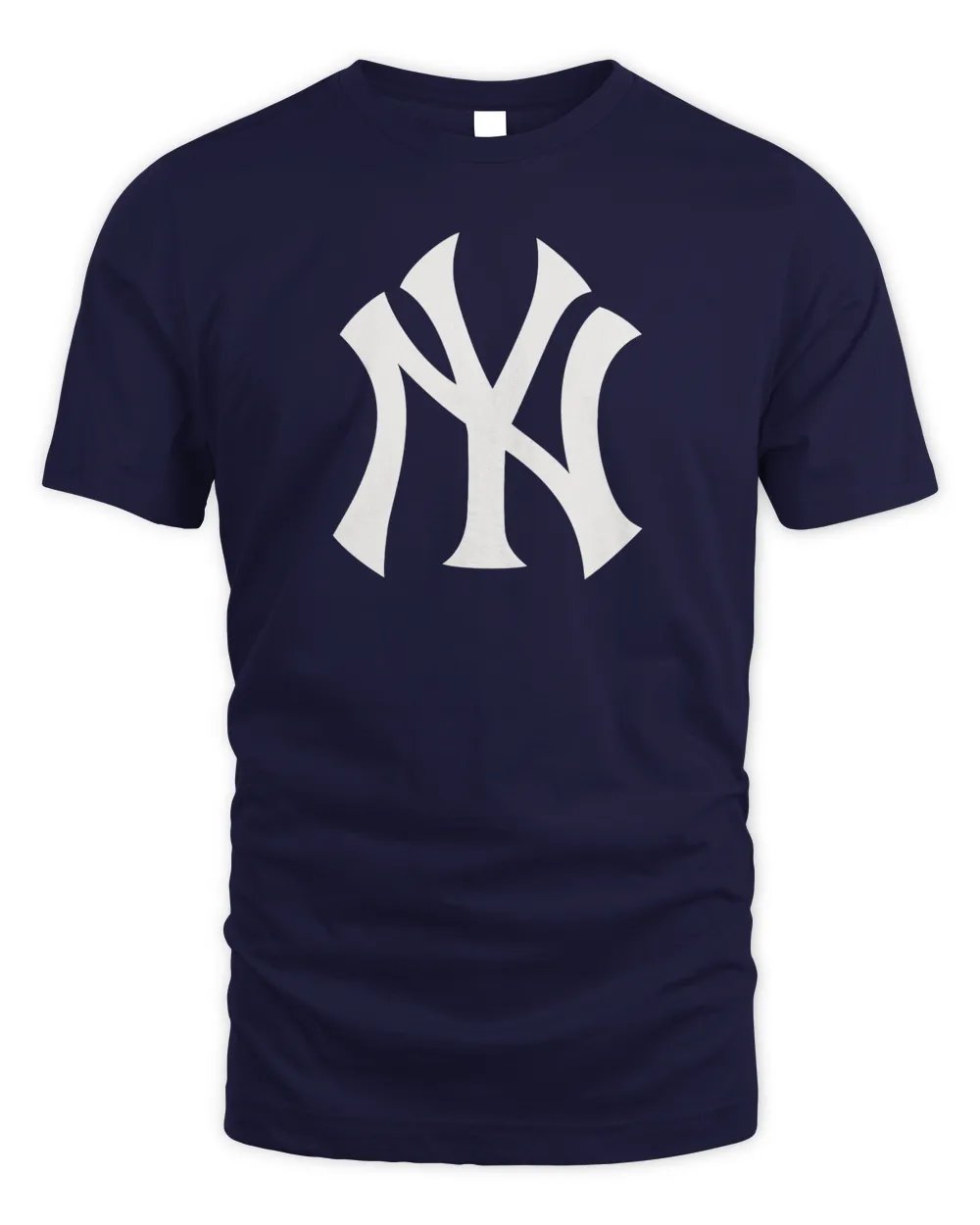 Mlb Shop Yankees Logo Shirt Unisex Standard T-Shirt navy s