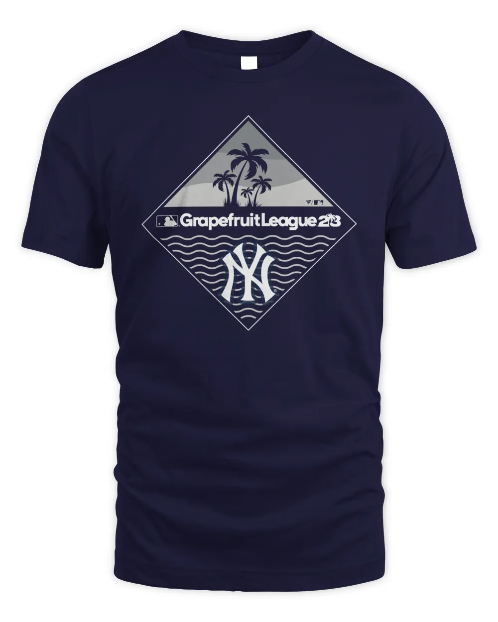 Official Mlb Shop New York Yankees 2023 Mlb Spring Training Diamond Shirt Unisex Standard T-Shirt navy s