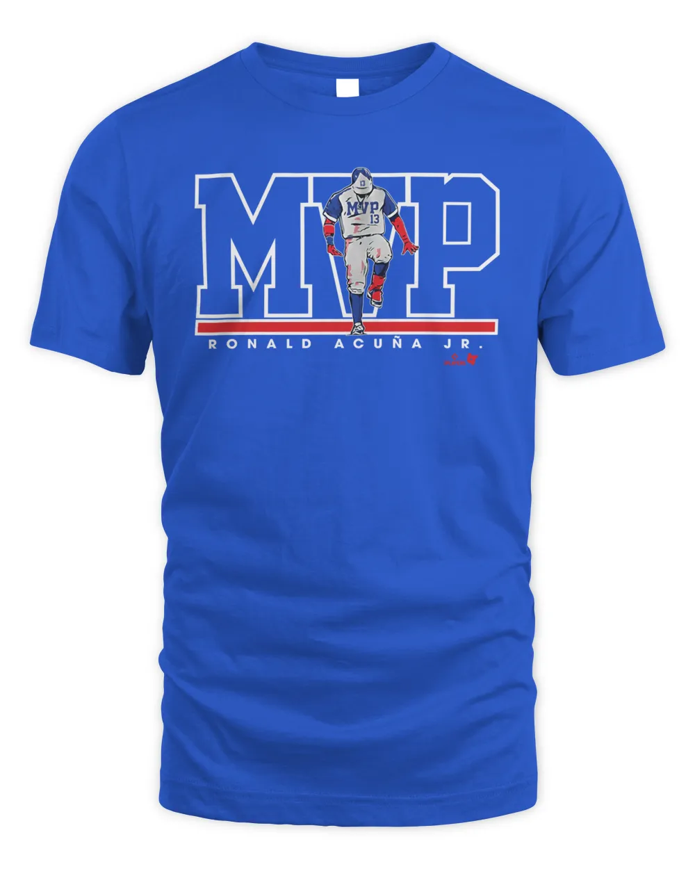 Ronald Acuña Jr Mvp Tee #13 Atlanta Braves Unisex Standard T-Shirt royal s
