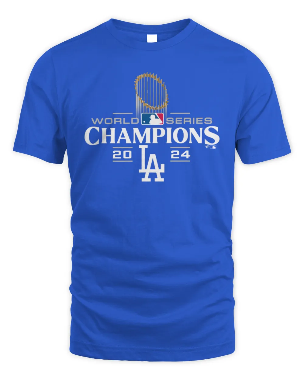Los Angeles Dodgers 2024 World Series Champions Logo Hoodie Shirt Unisex Standard T-Shirt royal s