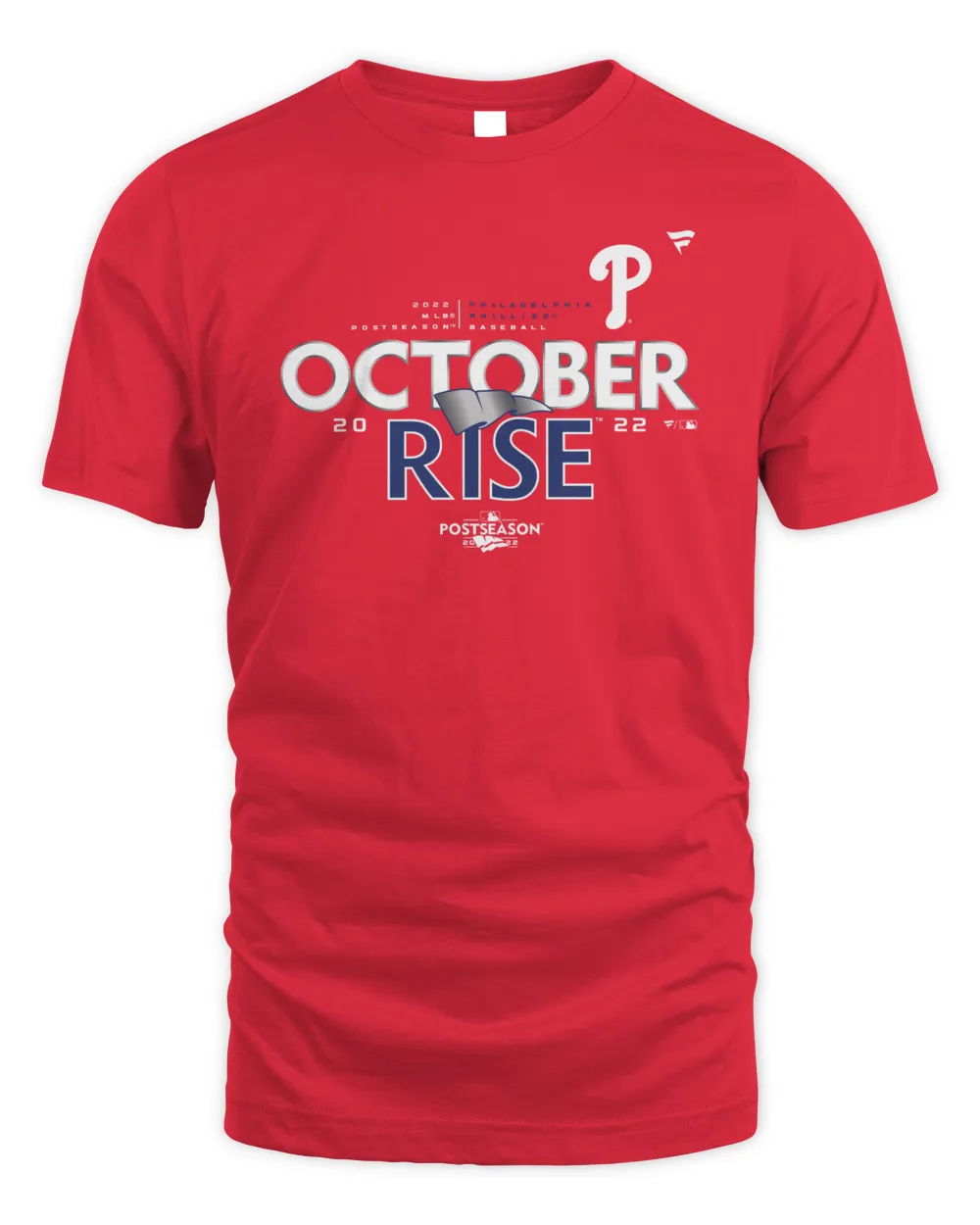 Kyle Schwarber Philadelphia Phillies October Rise Shirt Unisex Standard T-Shirt red s