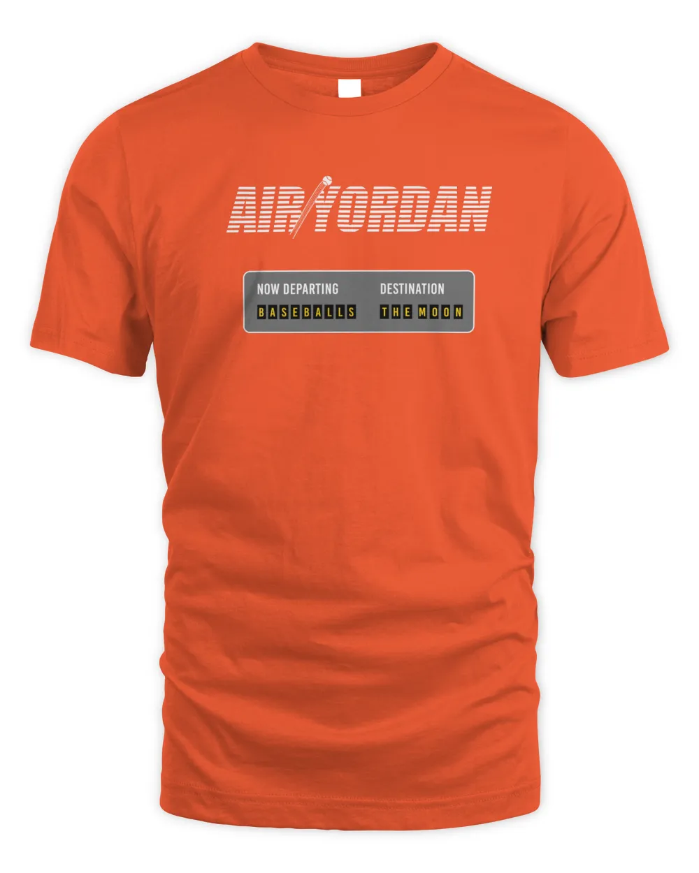 Mlb Shop Houston Astros Air Yordan Alvarez Tee Unisex Standard T-Shirt orange s