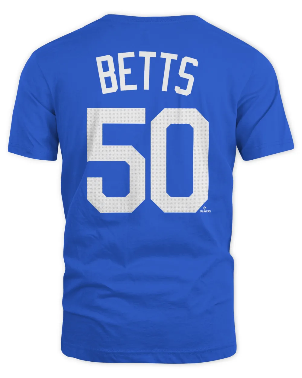 Mookie Betts #50 Los Angeles Dodgers 2024 MLB World Tour Seoul Series Name & Number T-Shirt Unisex Standard T-Shirt royal s