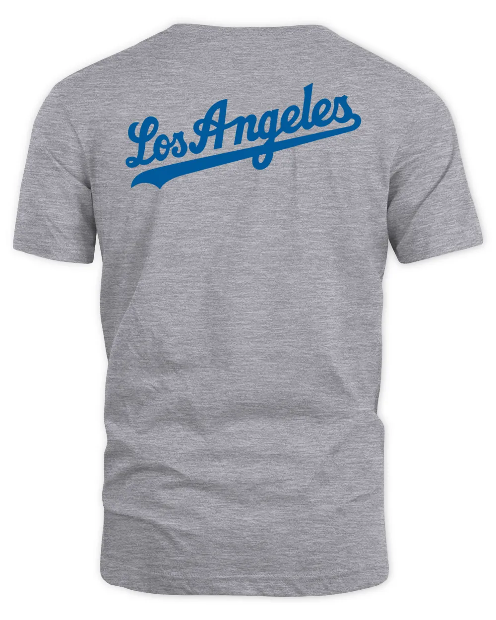 Los Angeles Dodgers x PLEASURES Mascot 2023 Tee Gray Unisex Standard T-Shirt sport-grey s