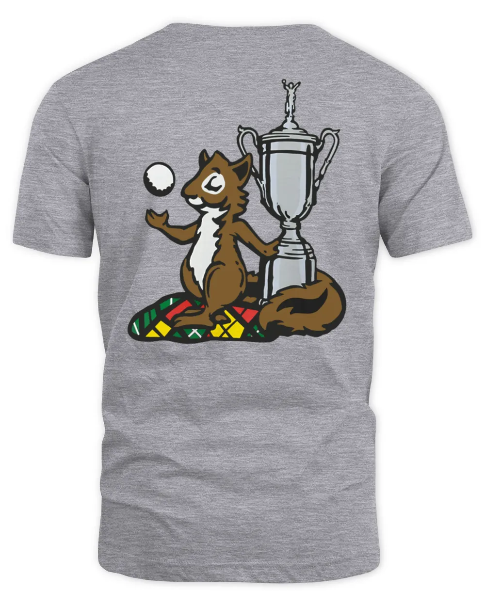 125th U.S. Open Oakmont Logo Tee Blue Unisex Standard T-Shirt sport-grey s