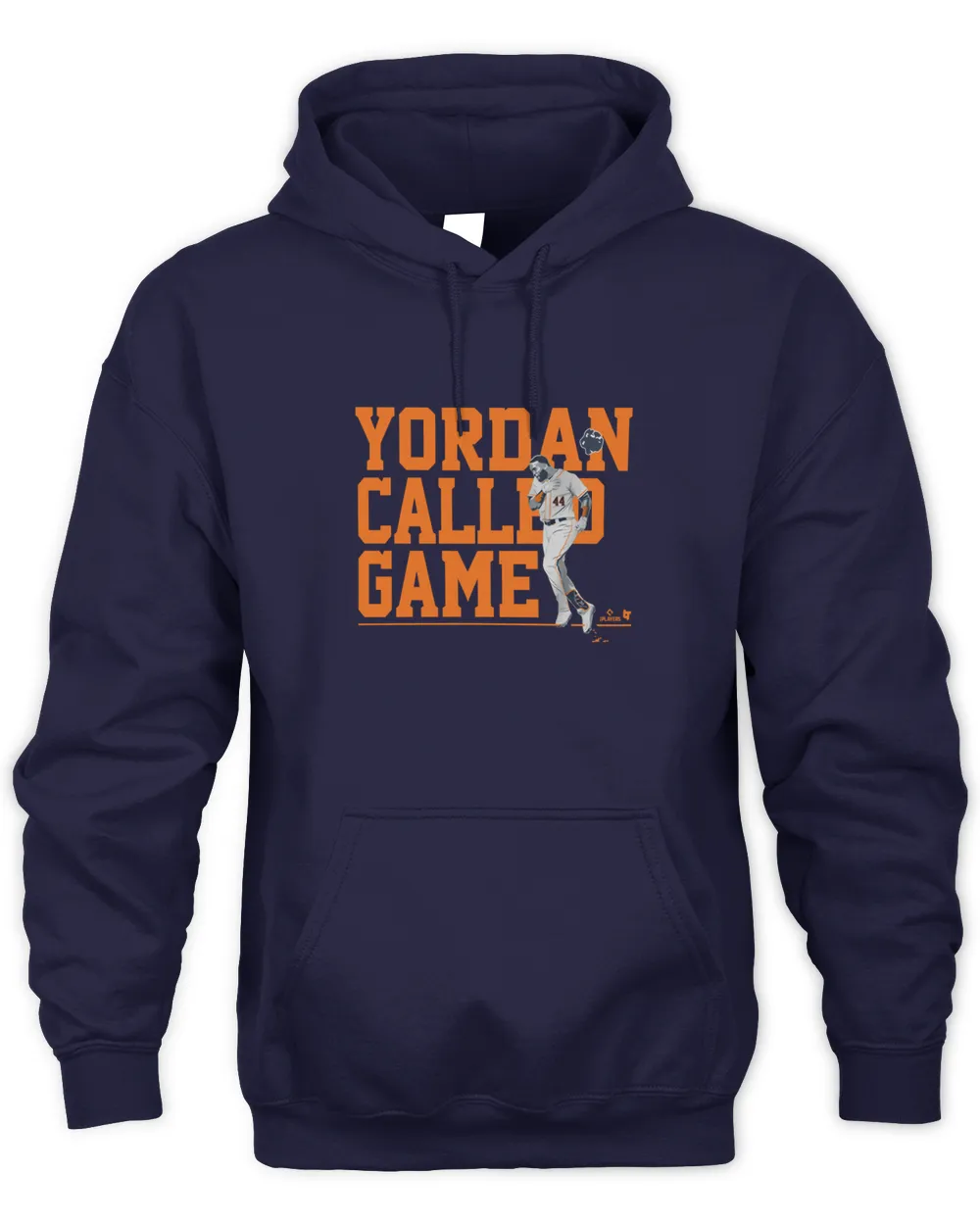 Mlb Shop Astros Baseball Yordan Called Game Hoodie Unisex Hoodie navy s