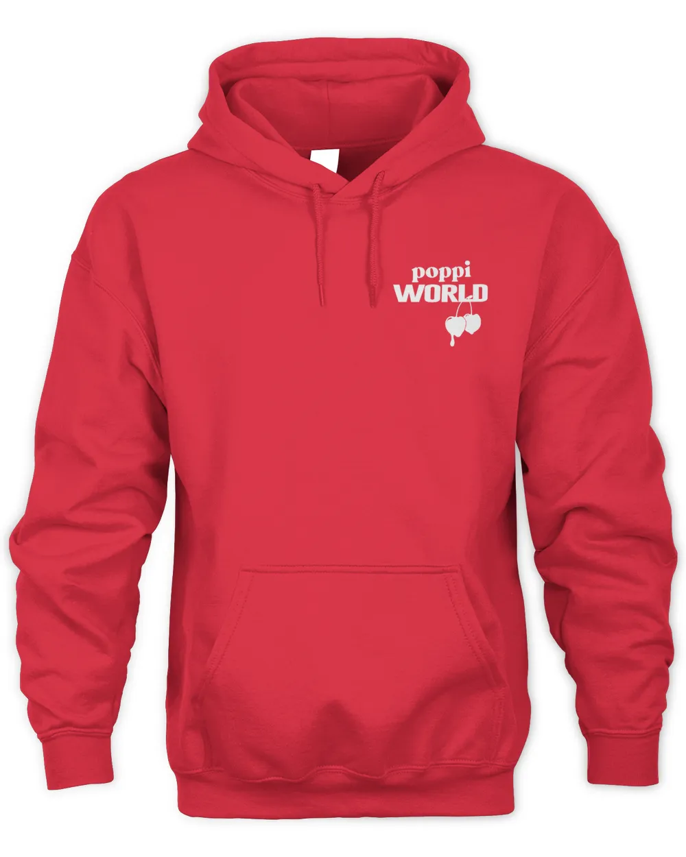 Poppi Merch Serving Flavor Poppi World The Ultimate Soda Serve 2024 Hoodie Unisex Hoodie red s