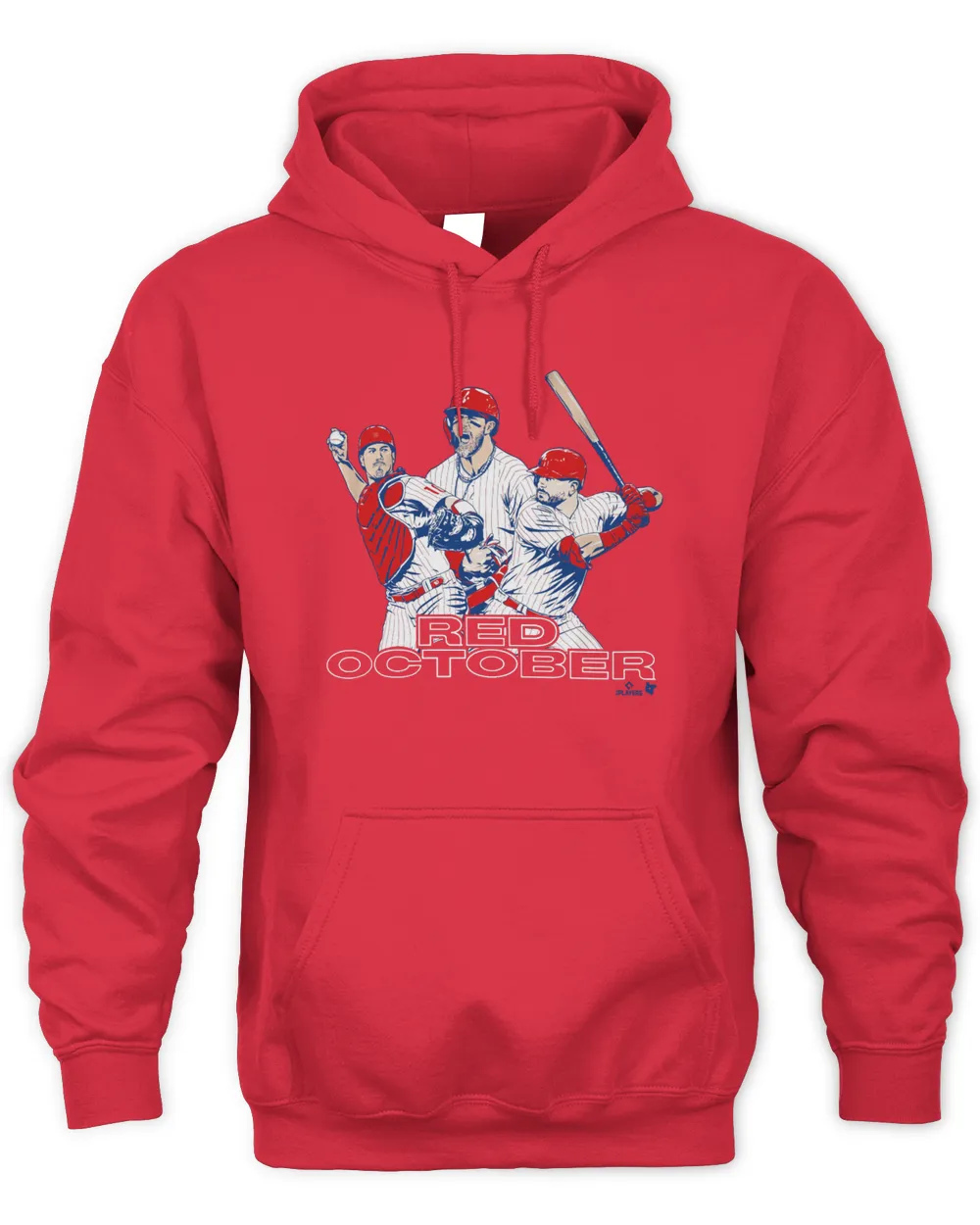 Harper X Schwarber X Realmuto Red October Hoodie Unisex Hoodie red s
