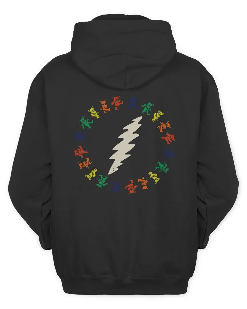 Grateful Dead Merch History Of The Grateful Dead Hoodie Unisex Hoodie black s