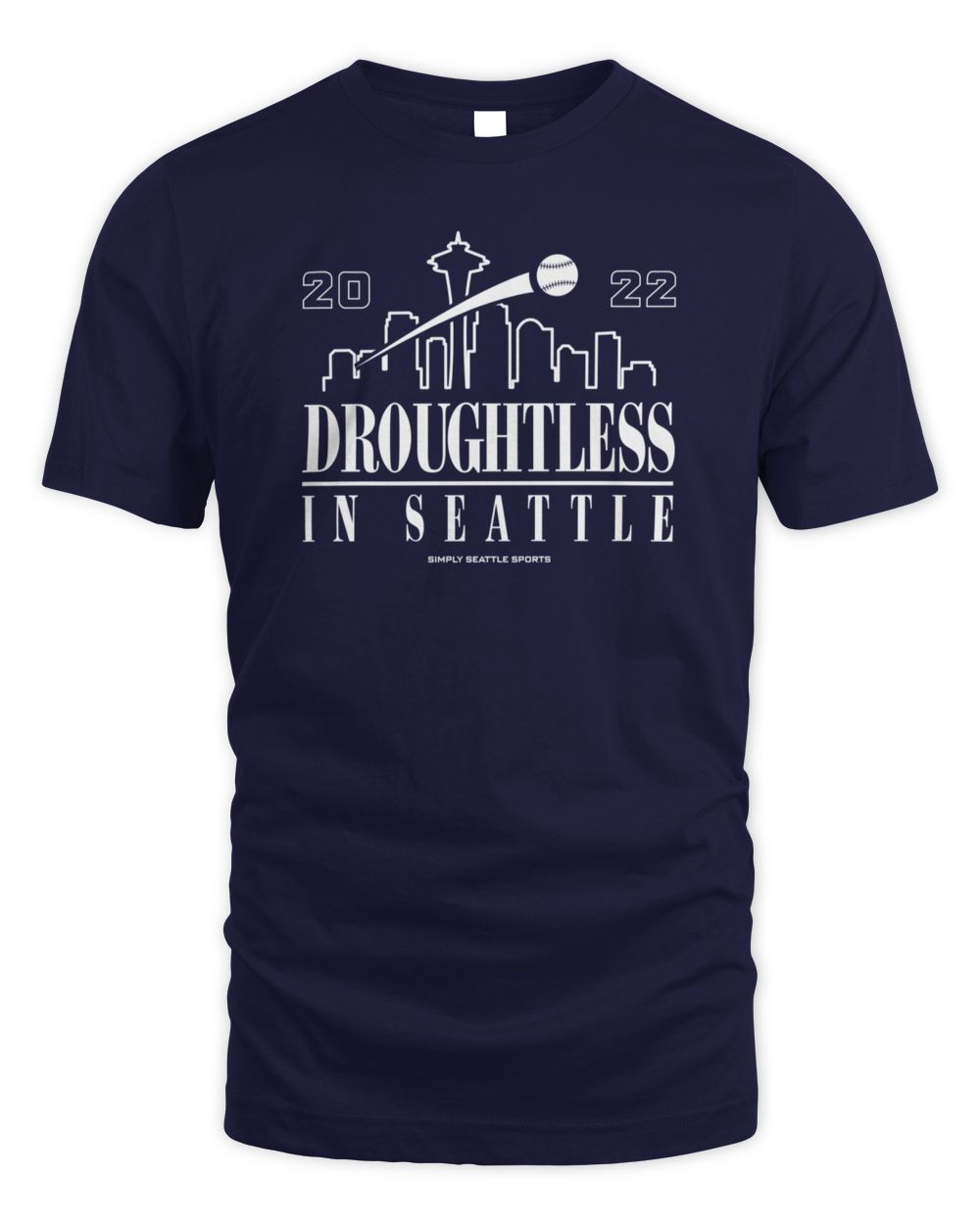 Droughtless In Seattle Hoodie Sweatshirt Unisex Standard T-Shirt navy s
