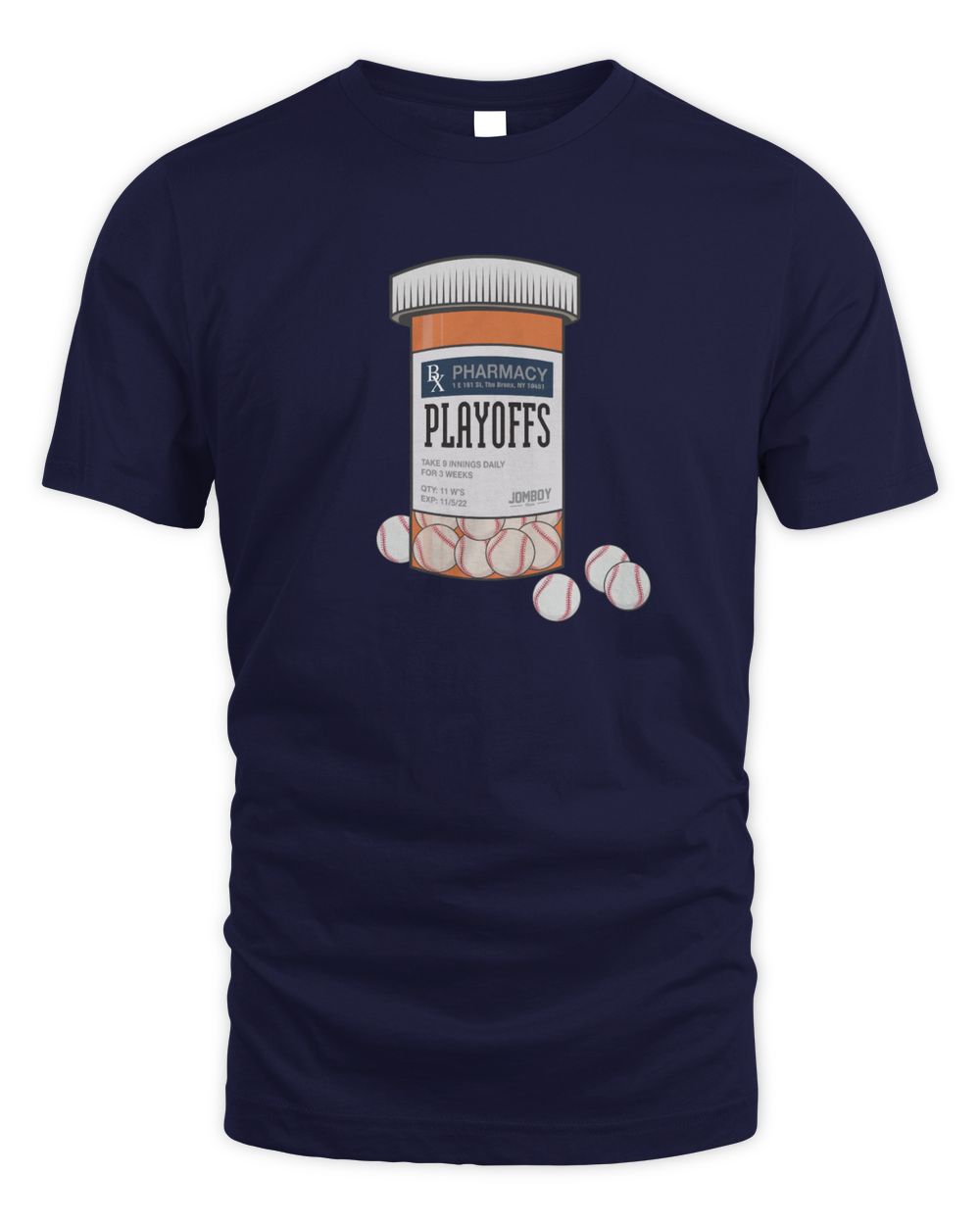 The Postseason Is A Drug Tee Unisex Standard T-Shirt navy s