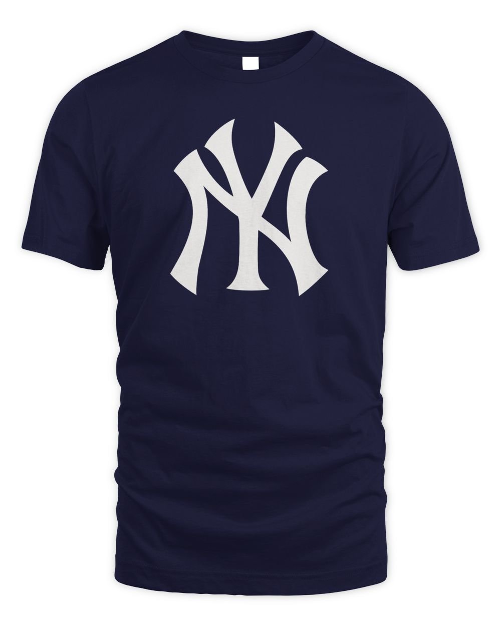 Mlb Shop Yankees Logo Shirt Unisex Standard T-Shirt navy s