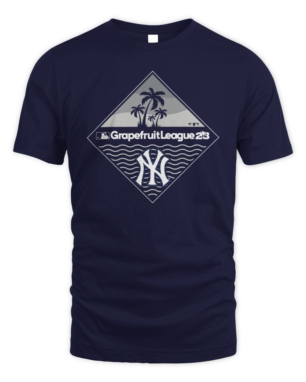 Official Mlb Shop New York Yankees 2023 Mlb Spring Training Diamond Shirt Unisex Standard T-Shirt navy s