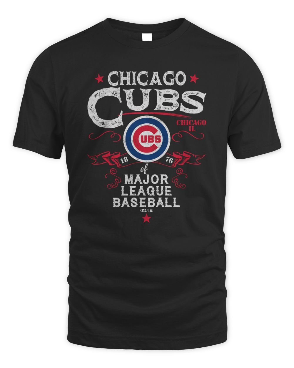 2023 Major League Baseball Chicago Cubs Darius Rucker Collection By Fanatics Beach Splatter Tee Unisex Standard T-Shirt black s
