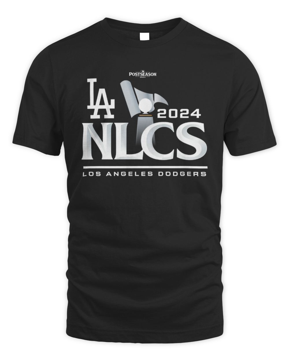 Postseason Los Angeles Dodgers 2024 NLCS Trophy Hoodie Unisex Standard T-Shirt black s