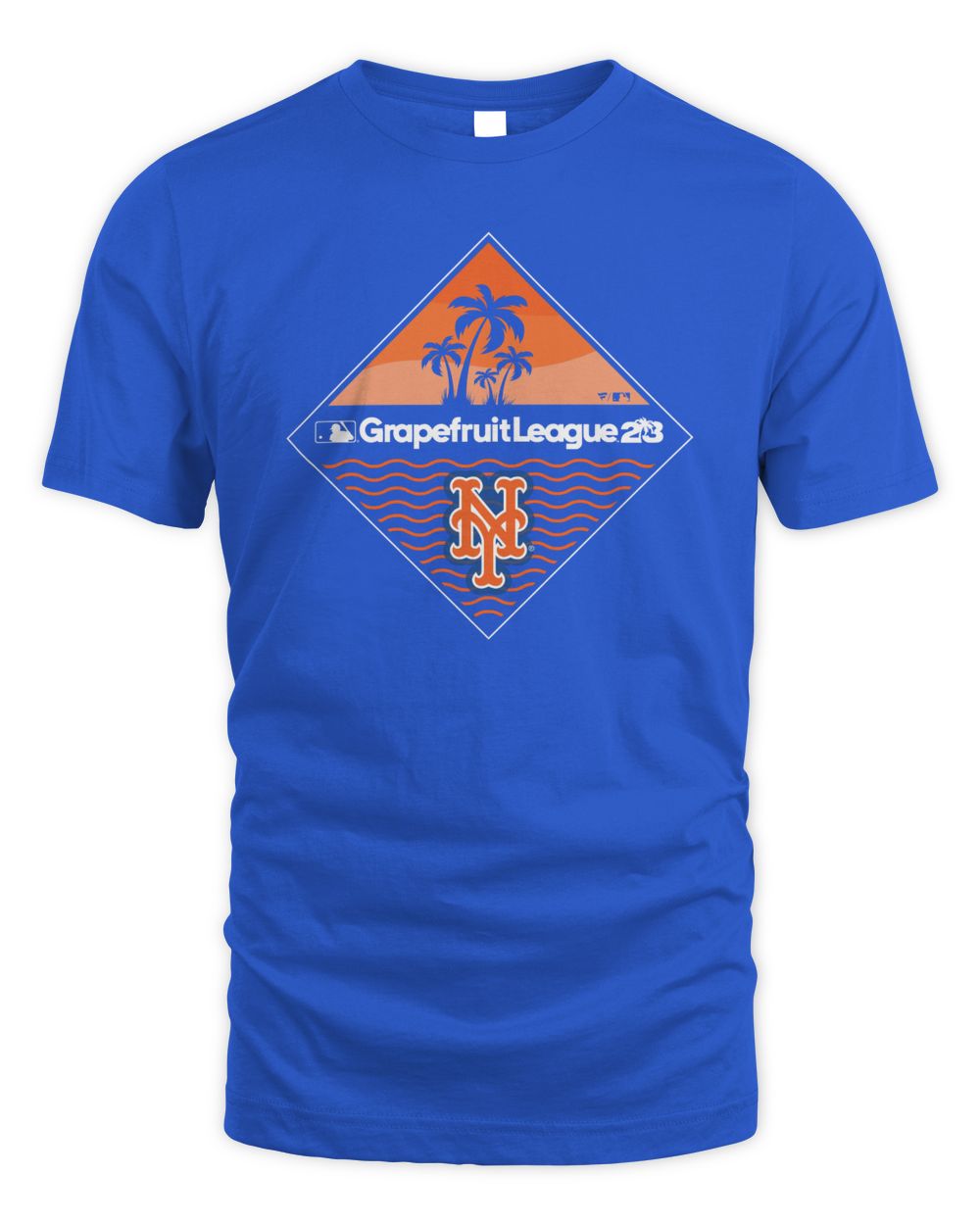 Official Mlb Shop New York Mets 2023 Mlb Spring Training Diamond Shirt Unisex Standard T-Shirt royal s