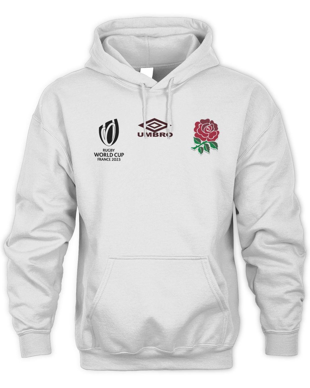World Rugby Shop England Rfu Rwc23 Umbro France Tee Unisex Hoodie white s