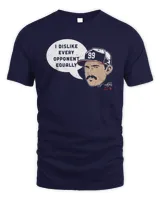 Spencer Strider #99 Atlanta Braves I Dislike Every Opponent Equally Tee Unisex Standard T-Shirt navy s