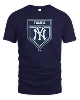 Men's New York Yankees 2024 Spring Training Tampa Logo T Shirt Unisex Standard T-Shirt navy s