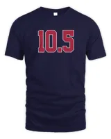 Atl Braves 10.5 T Shirt Unisex Standard T-Shirt navy s