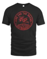 Official Yellowstone Ride For The Brand There's Work To Be Done Dutton Ranch T Shirt Unisex Standard T-Shirt black s
