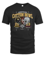 Missouri Tigers Vs Ohio State Buckeyes 2023 Cotton Bowl Bound Head To Head Tee Unisex Standard T-Shirt black s