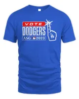 Los Angeles Dodgers Vote Dodgers Asg 2023 Shirts Unisex Standard T-Shirt royal s