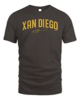 Breaking T Xander Bogaerts Xan Diego T Shirt Unisex Standard T-Shirt dark-chocolate s
