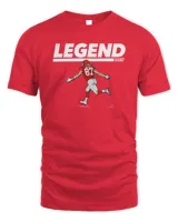 Travis Kelce Legend Tee Unisex Standard T-Shirt red s
