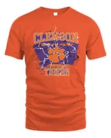 Clemson Tigers Logo The Welcome 2023 Tee Unisex Standard T-Shirt orange s