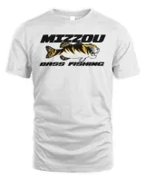 Mizzou Out Of Context Mizzou Bass Fishing Tee Unisex Standard T-Shirt white s