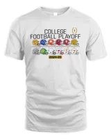 CFP Top 12 Helmets 2024-25 Tee White Unisex Standard T-Shirt white s