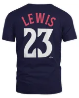 Royce Lewis #23 Minnesota Twins Player Name & Number Tee Navy Unisex Standard T-Shirt navy s