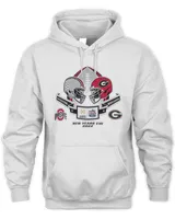 Chick-Fil-A Peach Bowl 2-Team Hoodie Sweatshirt Unisex Hoodie white s