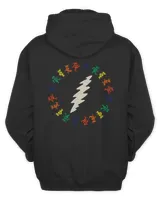 Grateful Dead Merch History Of The Grateful Dead Hoodie Unisex Hoodie black s