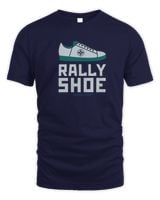Rally Shoe Tee Unisex Standard T-Shirt navy s