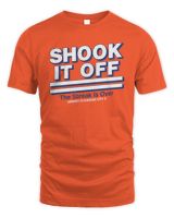 Denver vs Kansas City 24-9 Shook It Off The Strak Is Over Shirt Unisex Standard T-Shirt orange s