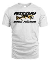 Mizzou Out Of Context Mizzou Bass Fishing Tee Unisex Standard T-Shirt white s