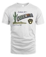 Milwaukee Brewers Tiny Turnip Spring Training 2025 Hoodie Unisex Standard T-Shirt white s
