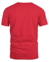 Chicks In The Office Too Cute To Wear An Ugly Sweater Tee Unisex Standard T-Shirt red s