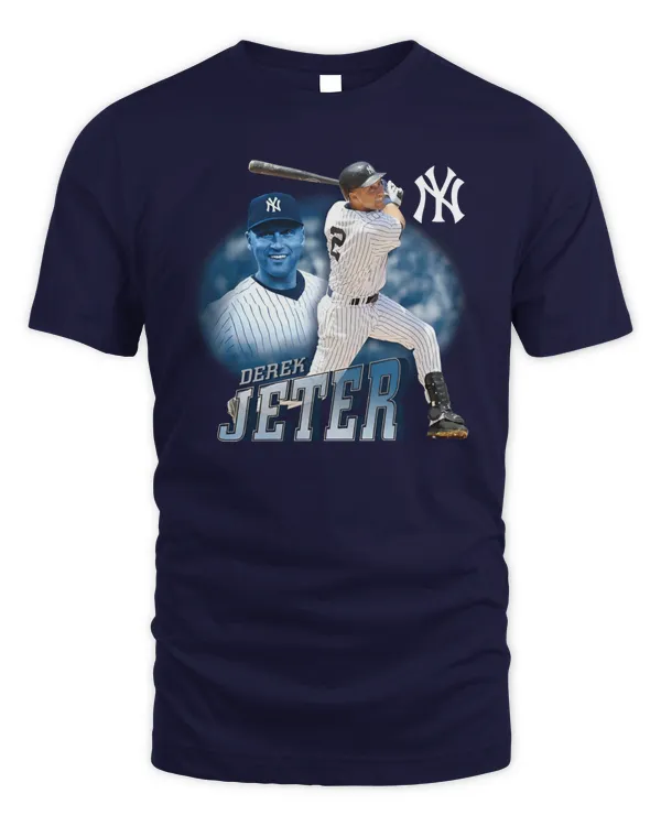 Derek Jeter New York Yankees Swing 2023 T Shirt