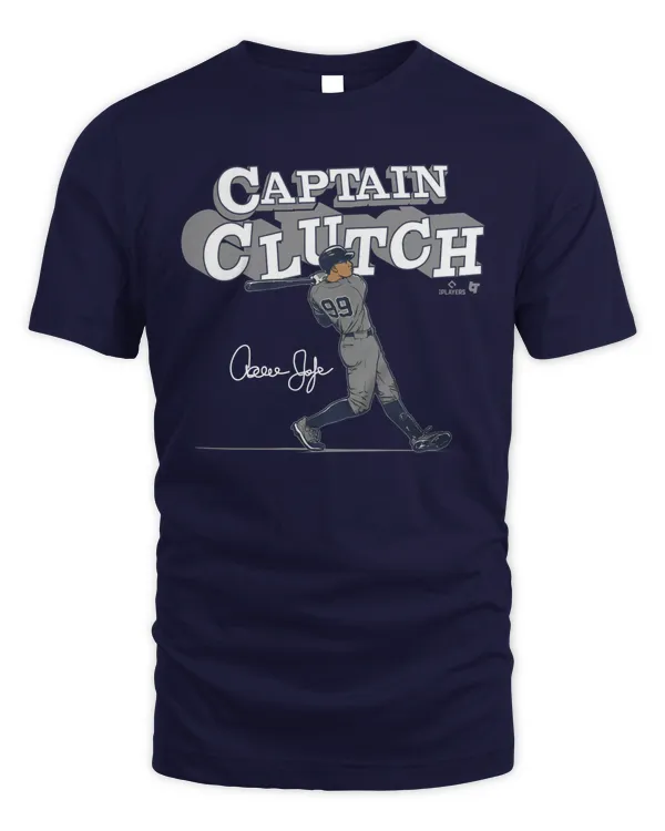 Aaron Judge #99 Captain Clutch Navy Tee