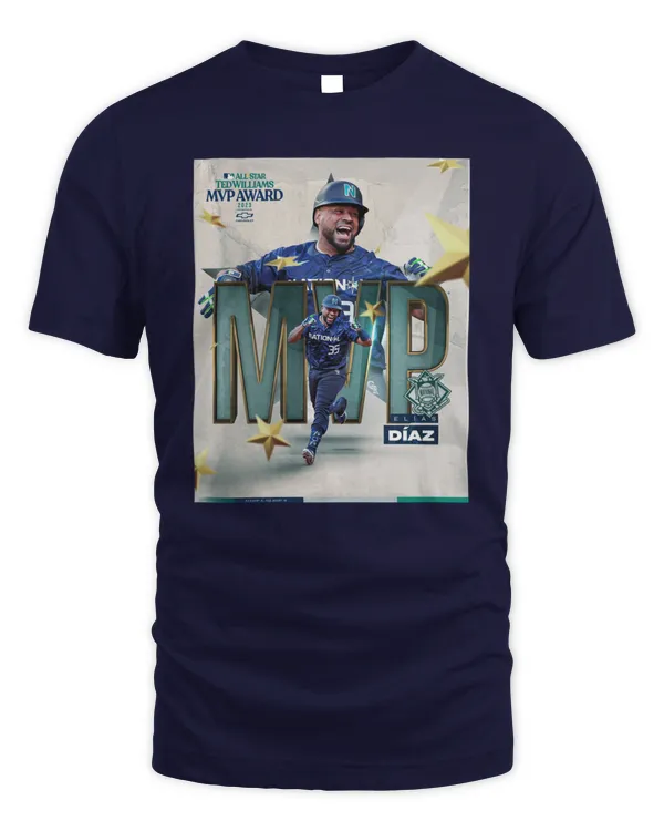 #35 Elias Diaz MVP Award 2023 MLB All Star Tee Navy