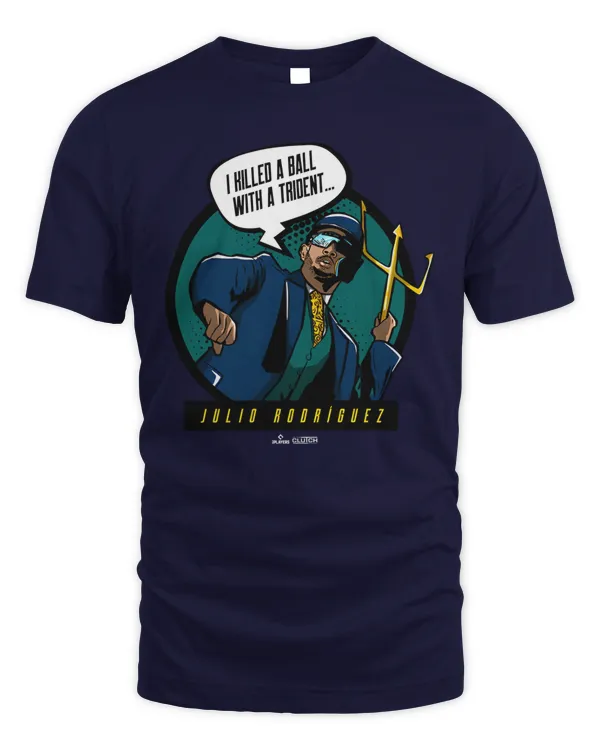 Julio Rodriguez Trident MLBPA Tee Seattle Mariners