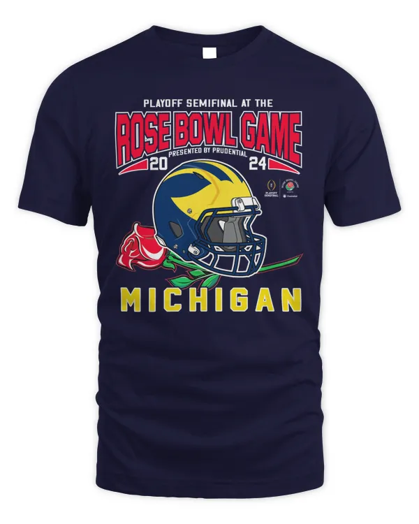 Michigan Playoff Semifinal At The Rose Bowl Game Tee Navy