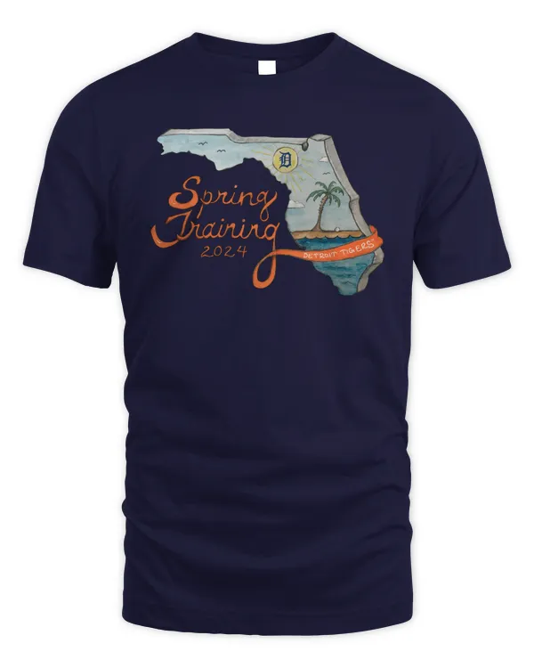 Detroit Tigers Spring Training 2024 Tee Shirt